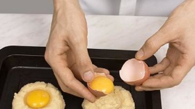 яичница в гнезде