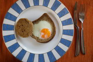 Яичница в иллюминаторе