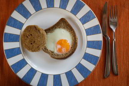 Яичница в иллюминаторе