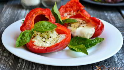 яичница в перце в микроволновке