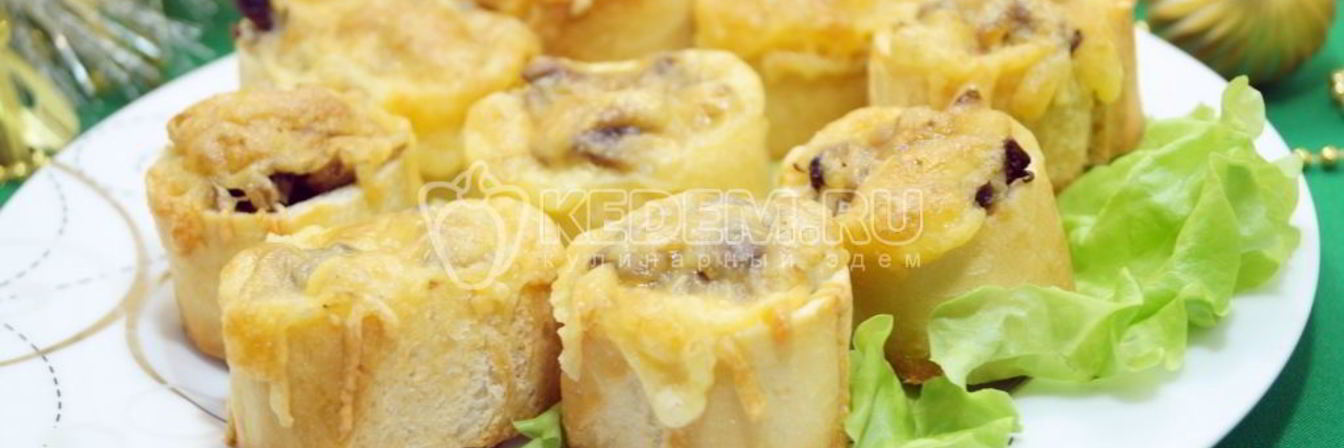 Закуска Грибные пенечки