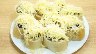 закуска грибные пенечки