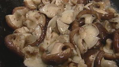 закуска из грибов шиитаке