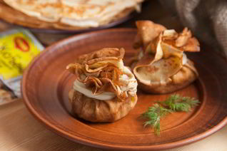 Закуска из шампиньонов