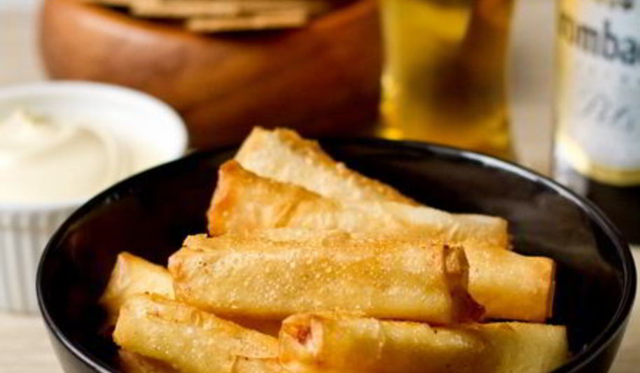 Рецепт закуски из сулугуни в тесте фило