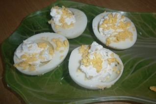 Закуска из яиц с сыром Сиртаки