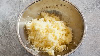 закуска картошка с крабовыми палочками