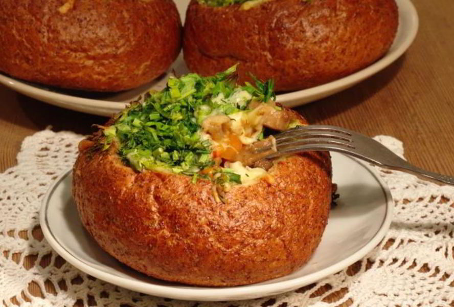 Закуска с курицей Сюрприз