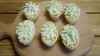 закуска с сыром и чесноком