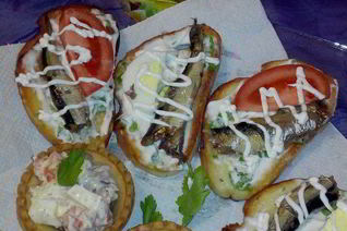 Закуска Шпротная фантазия