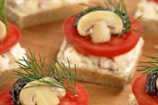 Закуски с грибами