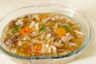 Мясное заливное