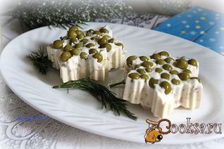 Новогоднее заливное из кальмаров