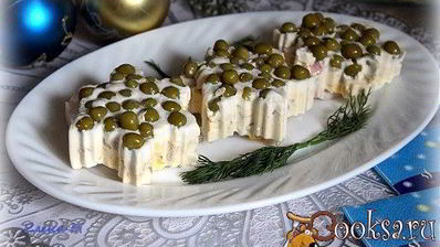 новогоднее заливное из кальмаров