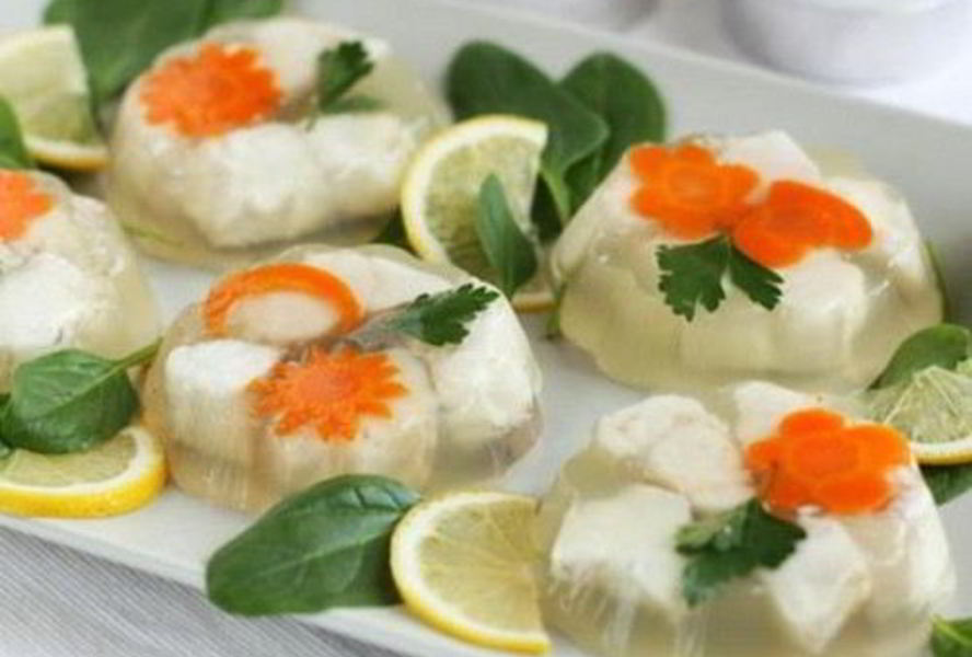 Украинское заливное с судаком