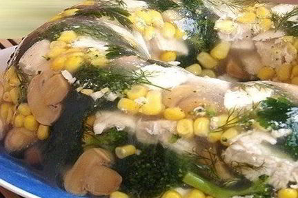 Закусочное заливное ассорти