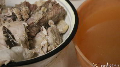 заливное-ассорти из мяса и птицы