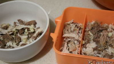 заливное-ассорти из мяса и птицы