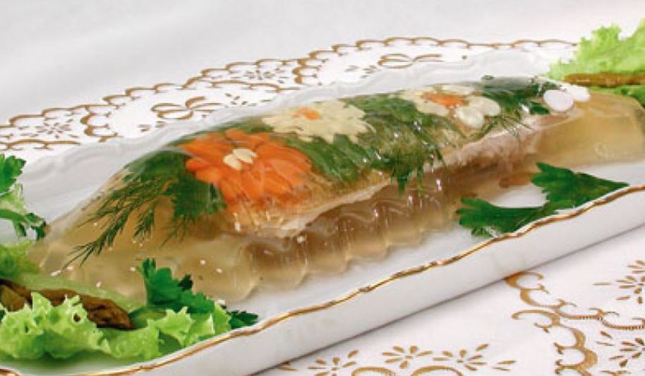 Рецепт заливного из форели в формах