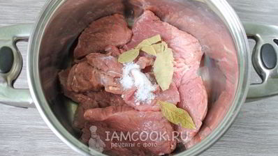 заливное из говядины