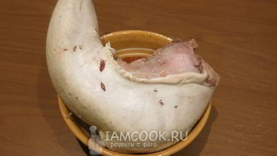 заливное из говяжьего языка