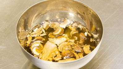 заливное из грибов