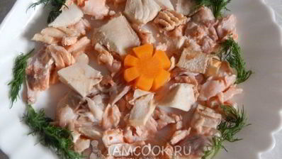 заливное из красной рыбы