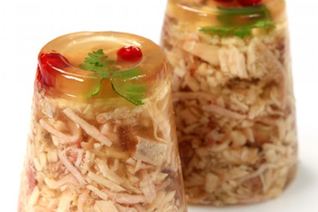 Заливное из куриного филе