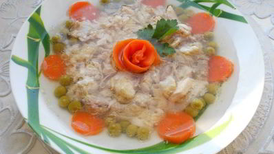 заливное из курицы со свининой в мультиварке