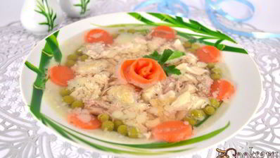 заливное из курицы со свининой в мультиварке