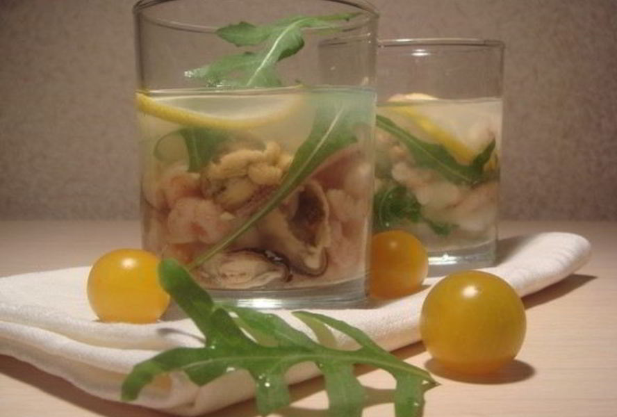 Заливное из морепродуктов