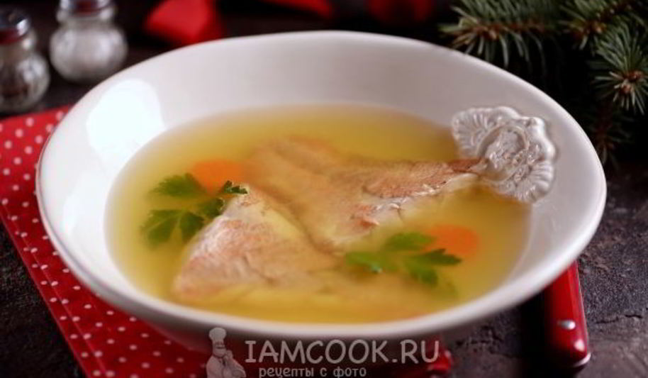 Рецепт заливного из морского окуня