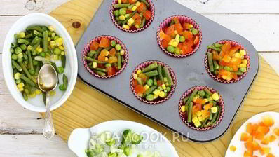 заливное из овощей