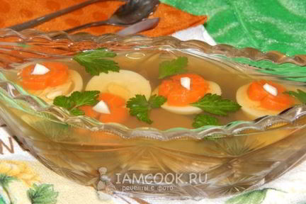 Заливное из печени