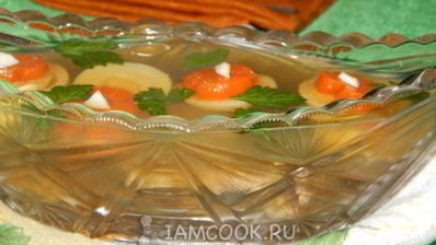 заливное из печени