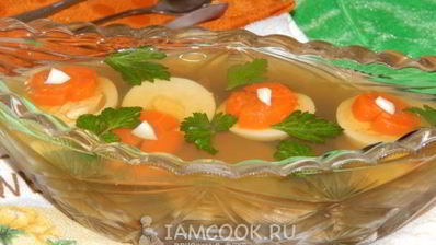 заливное из печени