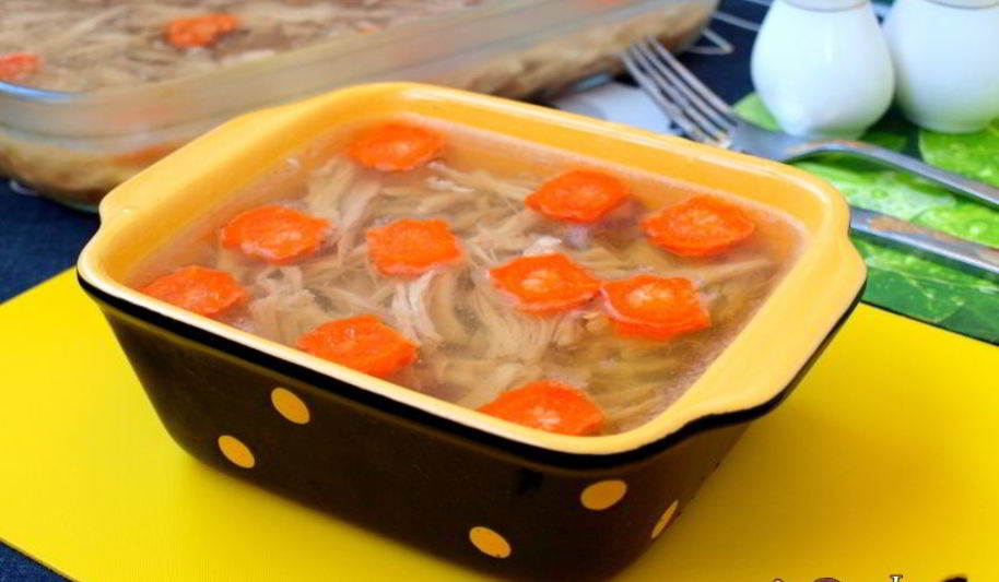 Рецепт заливного из петуха