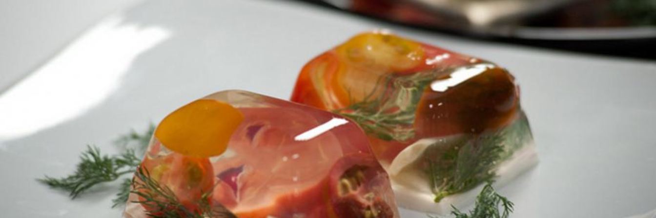 Заливное из помидоров