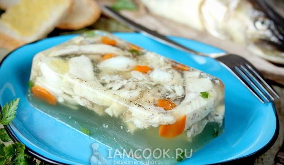 Рецепт заливного из щуки
