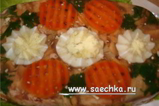 Заливное из семги