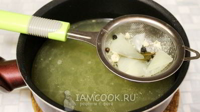 заливное из скумбрии