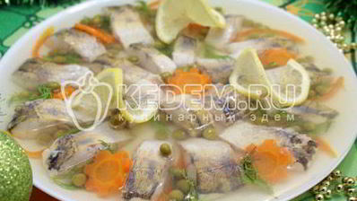 заливное из судака праздничное