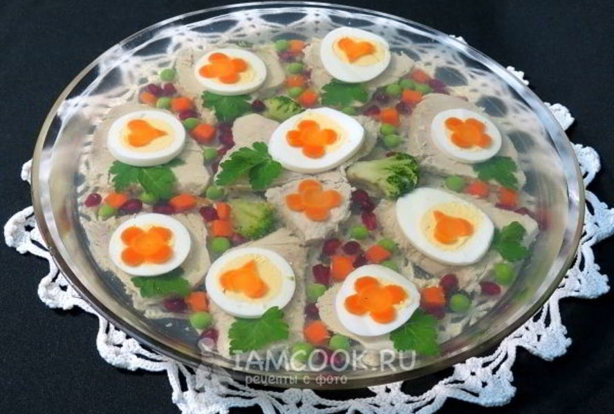 Заливное из свинины