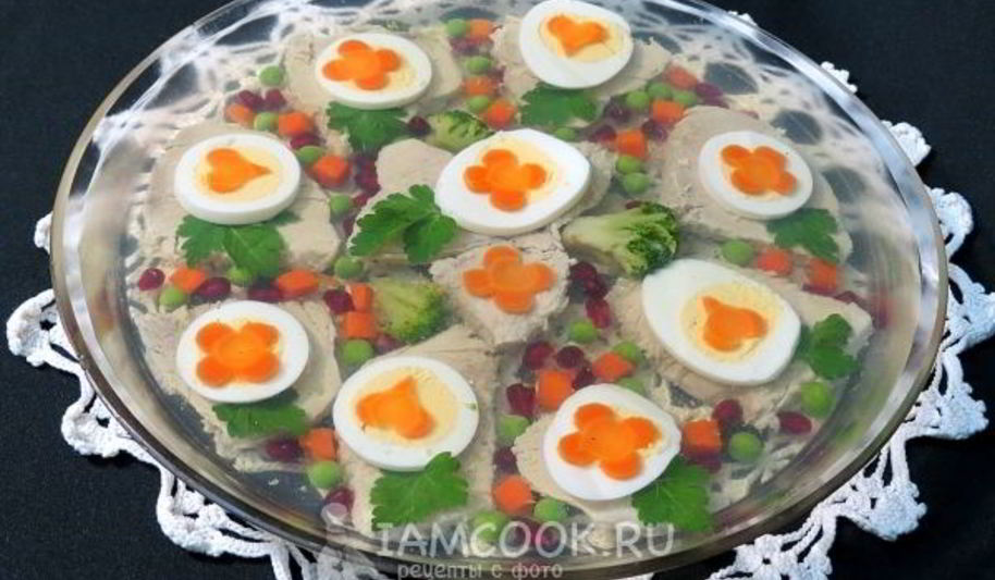 Рецепт заливного из свинины
