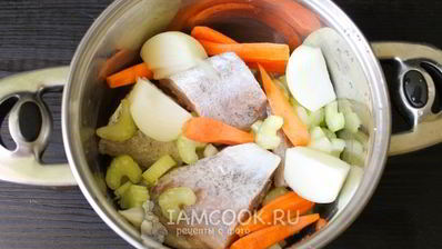 заливное из трески с желатином