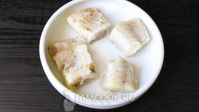 заливное из трески с желатином