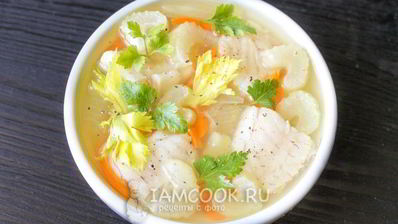 заливное из трески с желатином