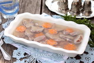 Заливное из языка