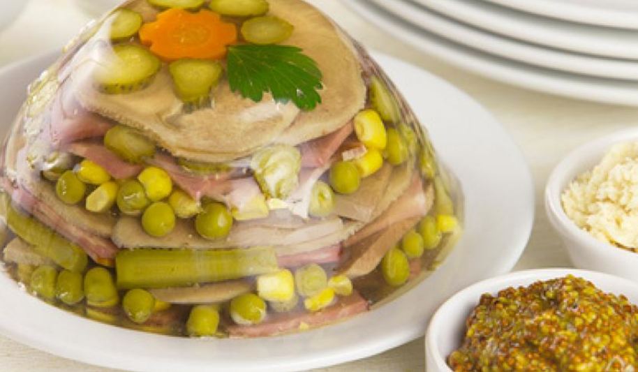 Рецепт заливного мясного ассорти