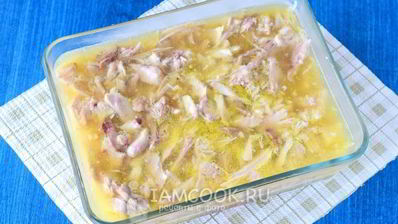 заливное петушок